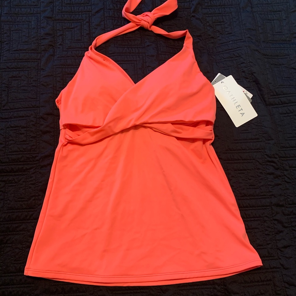 Athleta Bra Cup Wrap Tankini